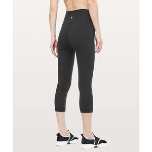 READ DESC Lululemon Wunder Under High-Rise Luxtreme 21" Crop Legging Black 2